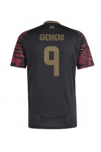 Fotbalové Dres Peru Paolo Guerrero #9 Venkovní Oblečení Copa America 2024 Krátký Rukáv